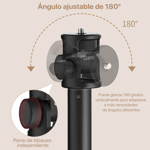 Trípode 200cm Ulanzi Mt-79 Más Disparador Bluetooth