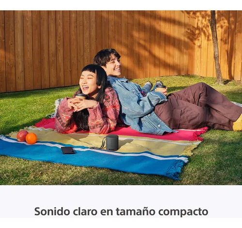 Parlante Inalámbrico Portátil Sony Xb100 Color Negro