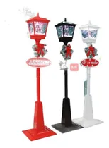 Comprar Farol Navideño Musical Con Luces Movimiento Y Caída De Nieve