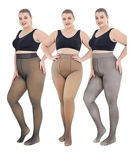 Leggins Térmicos Para Mujer, Pantys Gruesos De Invierno, 90