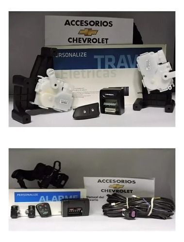 Alarma Y Cierre C/control Chevrolet Prisma Original 100%