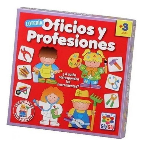 Juego De Mesa De Loteria De Oficios Y Profesiones Ruibal