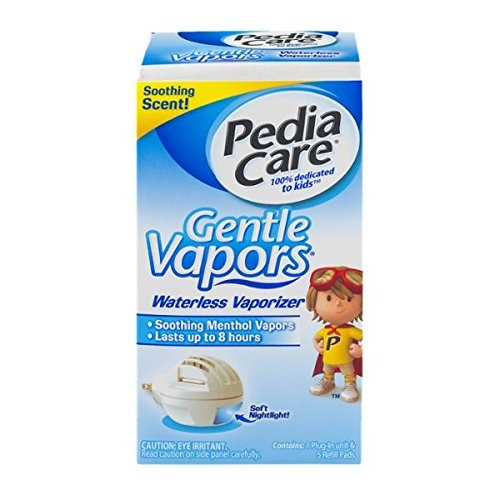 Pediacare Suaves Vapores Plug In Unidad Sin Agua Vaporizador