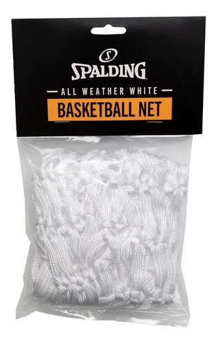 Red De Basquet Spalding Exterior Basket Juego Olivos Color Blanco