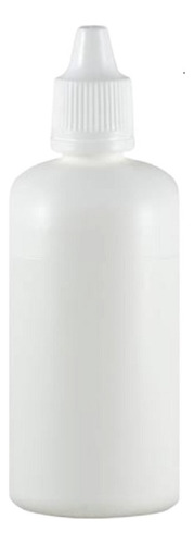 Frasco Plástico De 30ml - Conta Gotas - 300un Tampa Lacre! Cor Branco