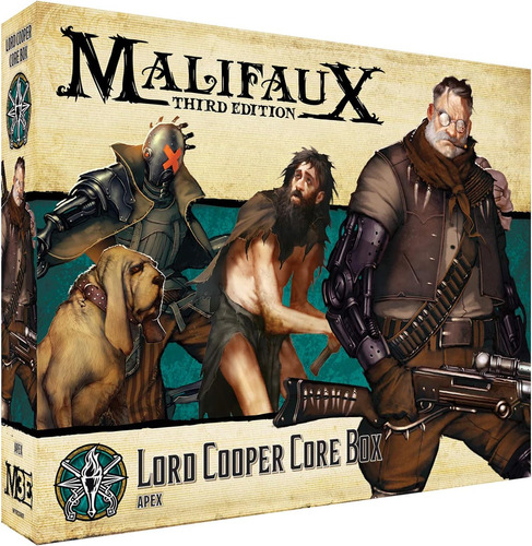 Malifaux: Sociedad De Exploradores Lord Cooper Core Box