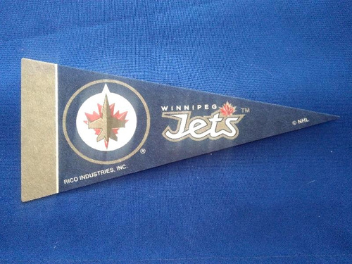 Mini Banderín Hockey Nhl - Winnipeg Jets - Rico