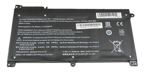 U62a Bateria Para Hp Stream 14-ax000 - Ax099 Facturada