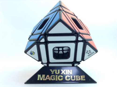 Cubo Rubik 5x5 Yuxin Skewb Multicube Skewb Original + Base 