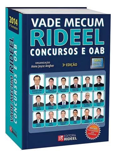 Vade Mecum Rideel - Concursos E Oab - 2014 - Anne J. Angher