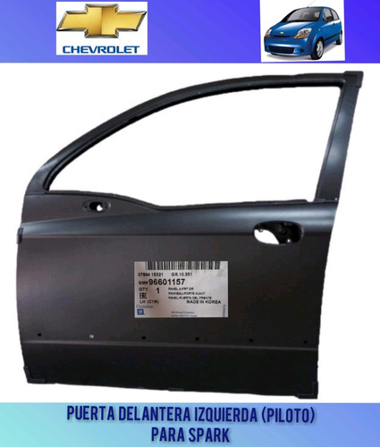 Puerta Delantera Izquierda Chevrolet Spark 