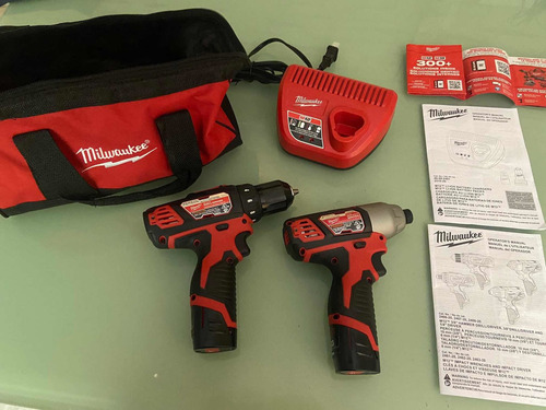 Imagen 2 de 5 de Taladro Y Destornillador Milwaukee Nuevos!!