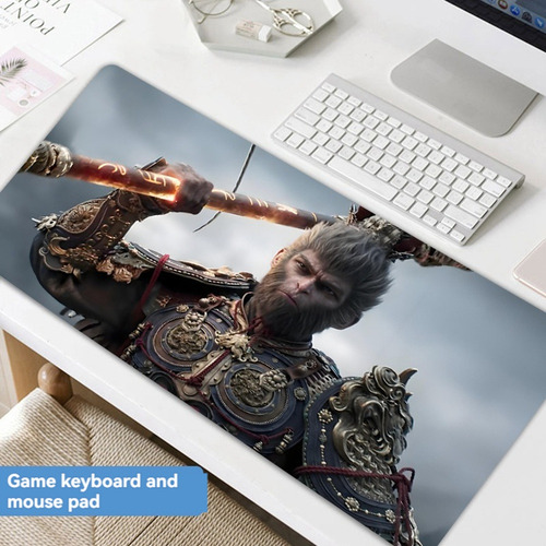 Mousepad Black Myth Wukong Game Office Large Mousepad Compu