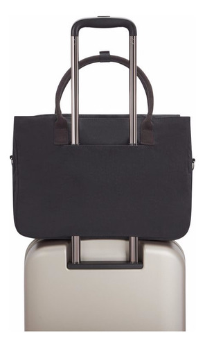 Bolsa Kipling Superworker Notebook Preta Black Noir