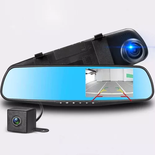 Espejo Retrovisor Camara Hd Vehicle Blackbox Dvr - Locos Phone