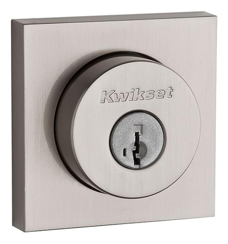 Kwikset 158 Square Single Cylinder Deadbolt Con Smartkey, Ní