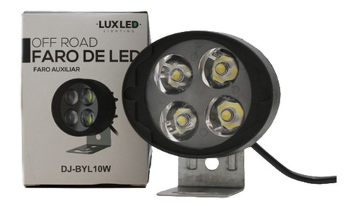 Faro Cree Led Auxiliar Moto 12v 10w Lux Led