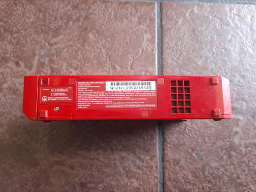 Nintendo Wii Color Rojo Edicion Mario Bros 25 Aniversario (Usado)