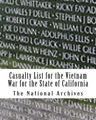 Libro Casualty List For The Vietnam War For The State Of ...