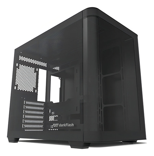 Gabinete Para Computador De Mesa Aigo Gamer Dpw90-black Dpw90 Preto