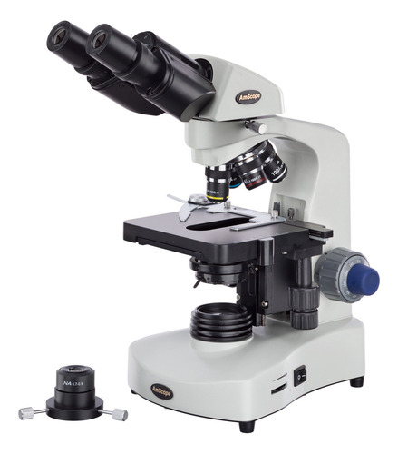 Amscope Microscopio Compuesto Binocular Siedentopf B340a-dk.