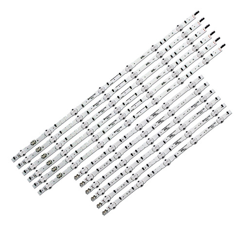Kit 12 Barras De Led Compatível Com Tv Un55j5500 Pci