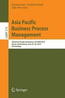 Libro Asia Pacific Business Process Management - Joonsoo ...