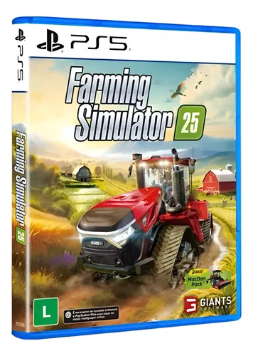 Jogo Farming Simulator 25 Midia Fisica Ps5 Playstation