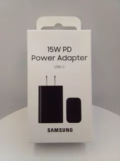 Cargador Adaptador Samsung Cubo Usb Tipo C 15w