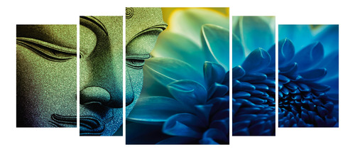 Cuadros Modernos Buda Tripticos Decorativos 180x80 Zen 