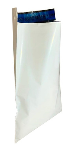 Saco Plástico C/lacre 19x25 1000u Ecommerce/correios Branco