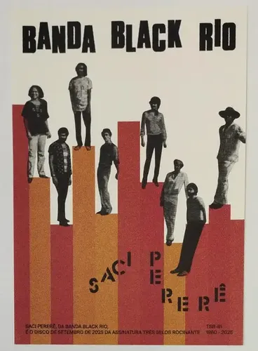 Lp Banda Black Rio - Saci Pererê 1980/2025 Limited Edition B