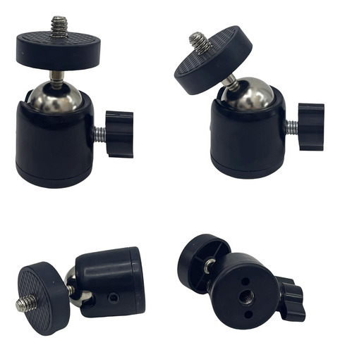 Adaptador Giratorio Universal De 1/4 Para Cámaras Y Trípodes