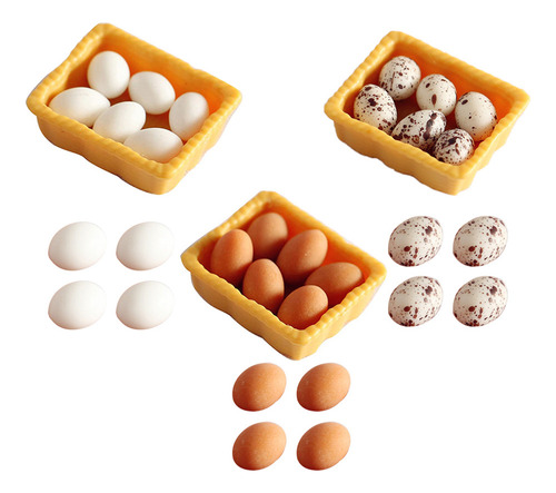 Minihuevos Modelo Egg House Egg En Miniatura
