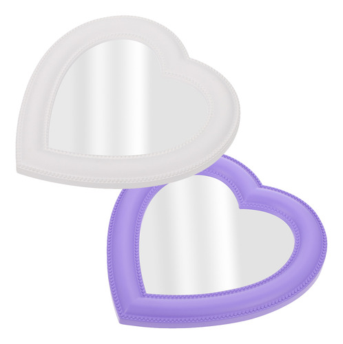Espejo De Maquillaje Love De Vanity Tables, 2 Unidades