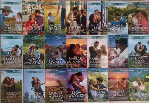 Lote X 21 Novelas Románticas Jazmín - Harlequín