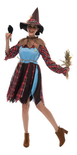 Fantastcostumes Disfraz De Espantapájaros Para Mujer, Disfra