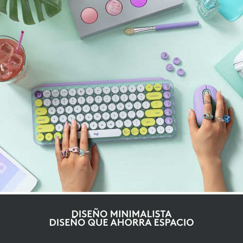 Logitech Pop Keys Teclado Mecánico Inalámbrico Daydream