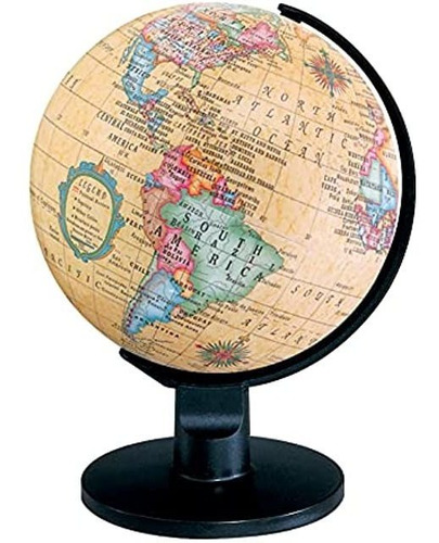 Globo Del Mundo  Antiguo Escritorio 6  Spinning Globe Para