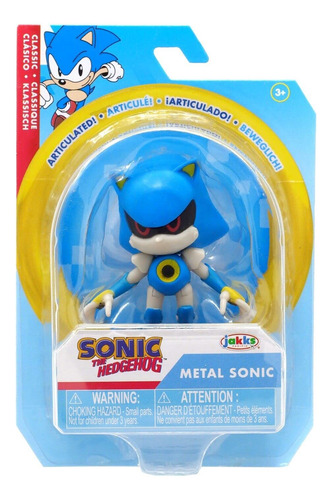 Sonic The Hedgehog Mini Figura De 2.5 Pulgadas - El Embalaje