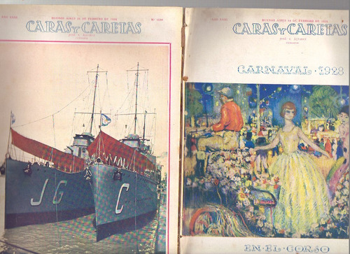 Caras Y Caretas Nº 1533 Al 1535, Suplemento Central - 1928