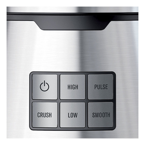 Licuadora Electrolux ESB7300S 1.65 L acero inoxidable con jarra de vidrio