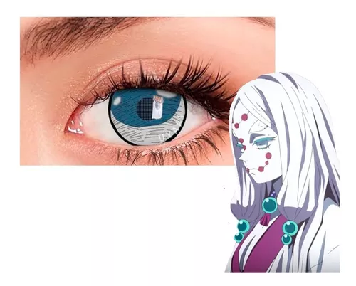 Pupilentes Kumo Oni Kimetsu No Yaiba Lentes De Contacto