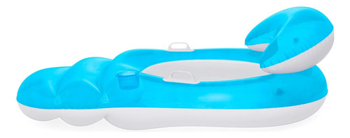 Colchoneta Sillon Inflable Pileta Posavasos Bestway 43646 Color Único