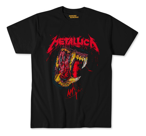 Remera Metallica Heavy Metal Thrash Samcro Remeras Dtg 12