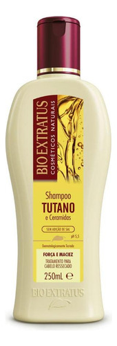 Kit C/ 4 Shampoo Bio Extratus Tutano Forca E Maciez 250ml