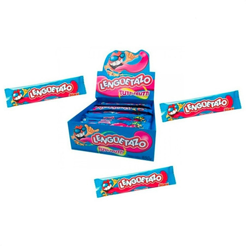 Caramelos Masticables Lenguetazo Tutti-frutti X50 Unidades