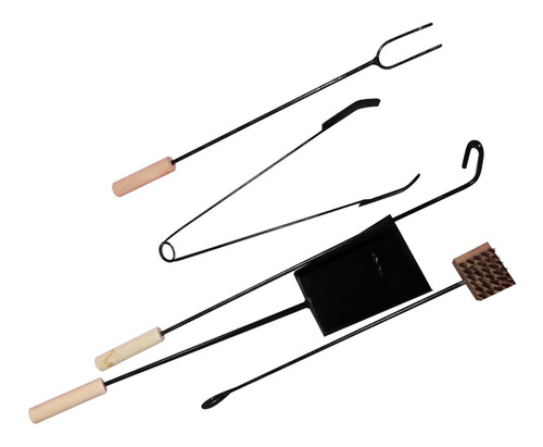 Set Asador Juego Parrillero Kit Asado Regalo Empresa Boda