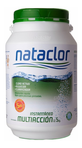 Cloro Instantaneo Multiaccion 5kg Nataclor Rex