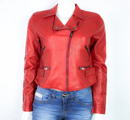 Jaqueta de couro best sale mercatto